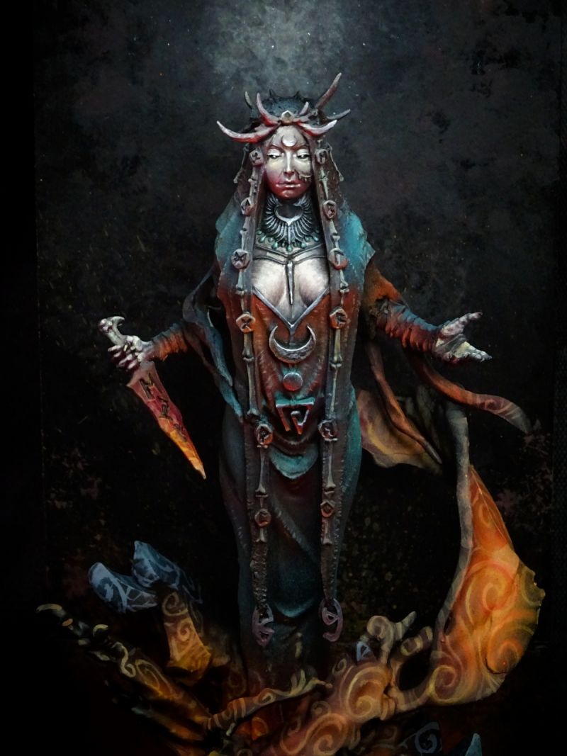 Red Witch - lady of the lake Bigchildcreatives