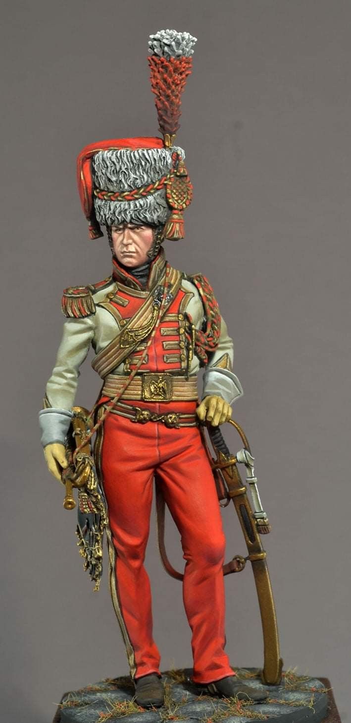 Trumpet major, 2nd Lancers of the guard