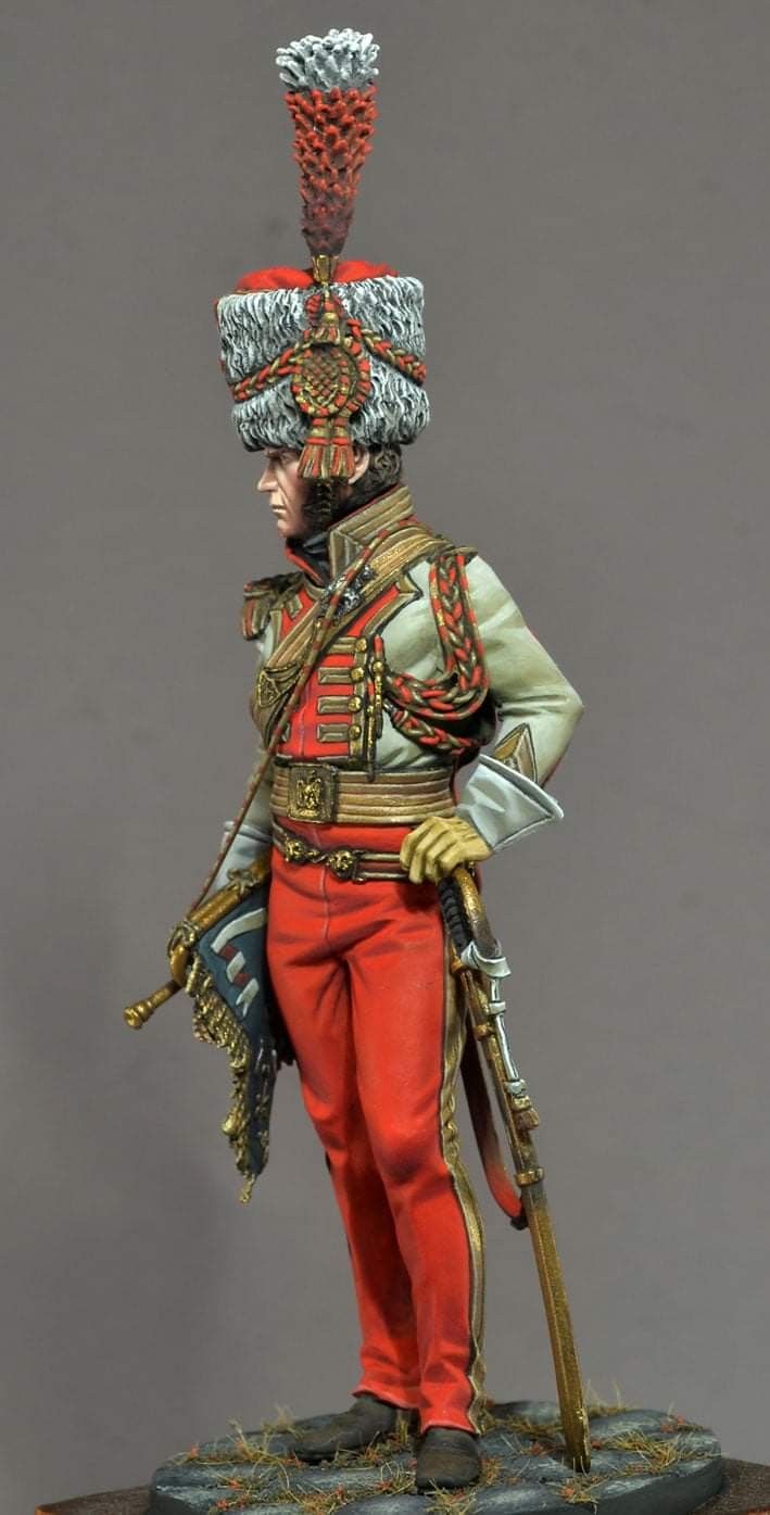 Trumpet major, 2nd Lancers of the guard