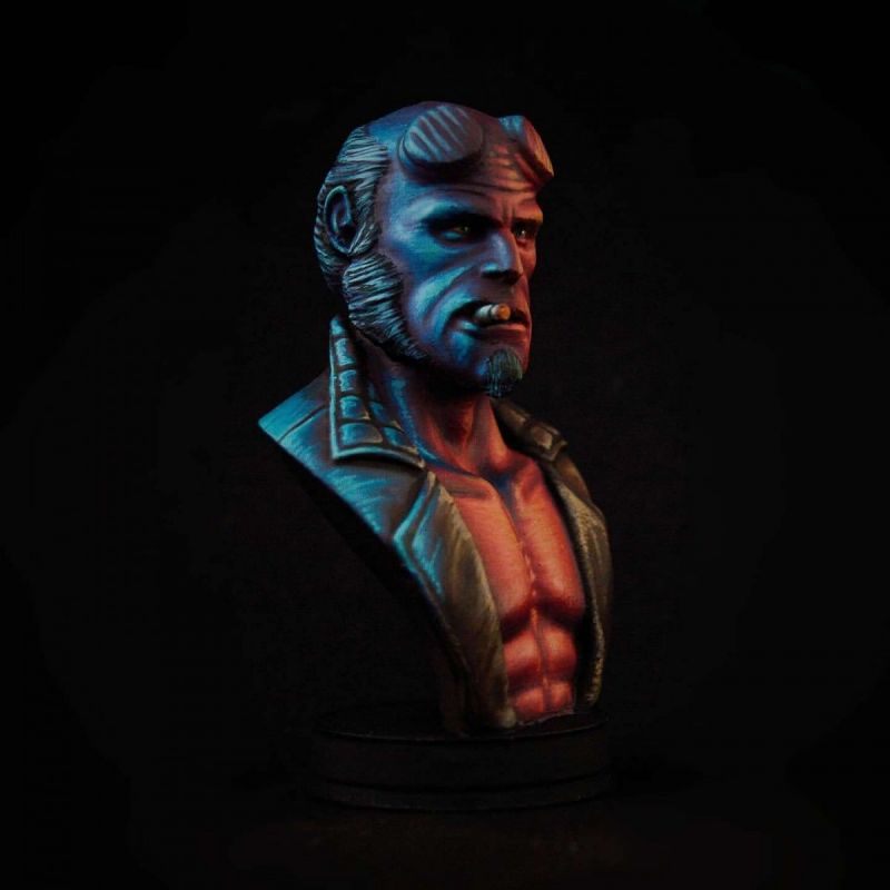 Hellboy bust