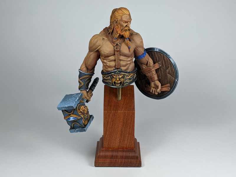 Bress, the old barbarian (bust)