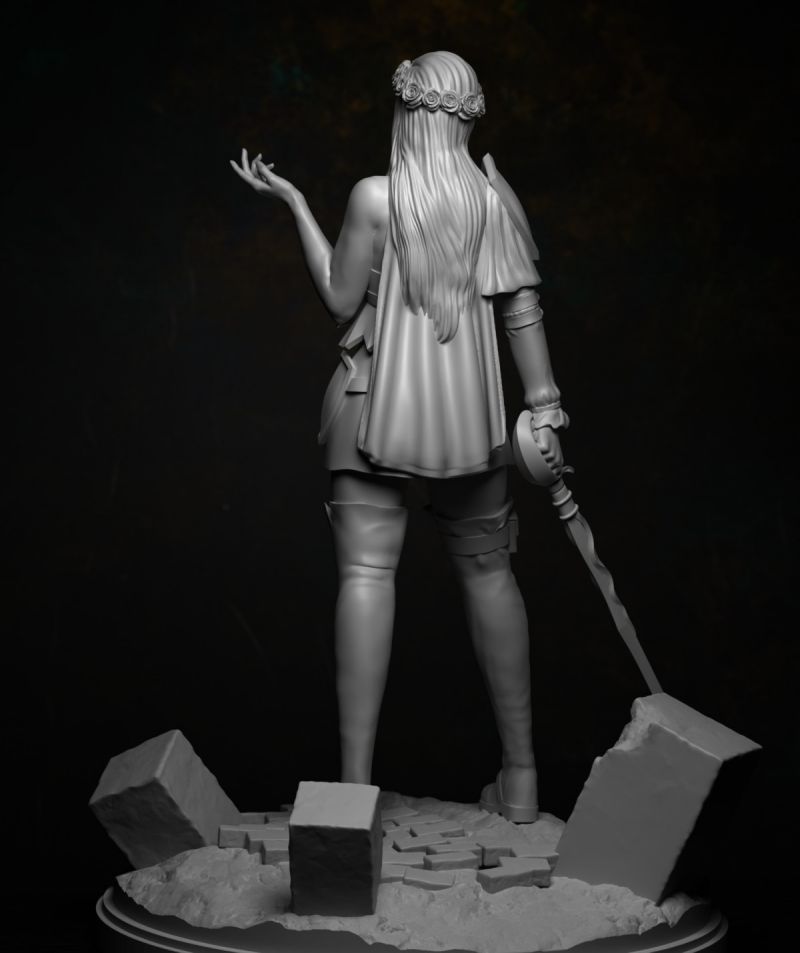 Knight Amelia - Sculpt