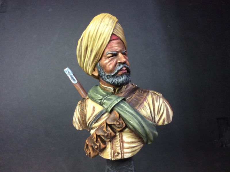 Sikh Infantryman , Indian Army WW1.
