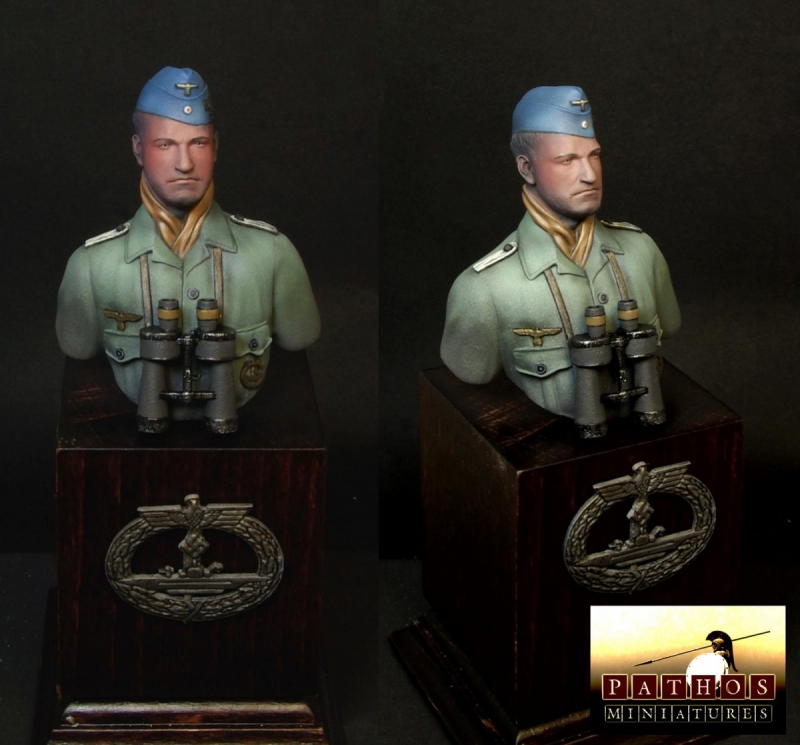 U-Boat Captain bust collectible