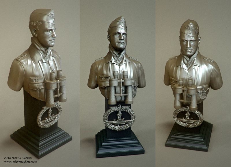 U-Boat Captain bust collectible