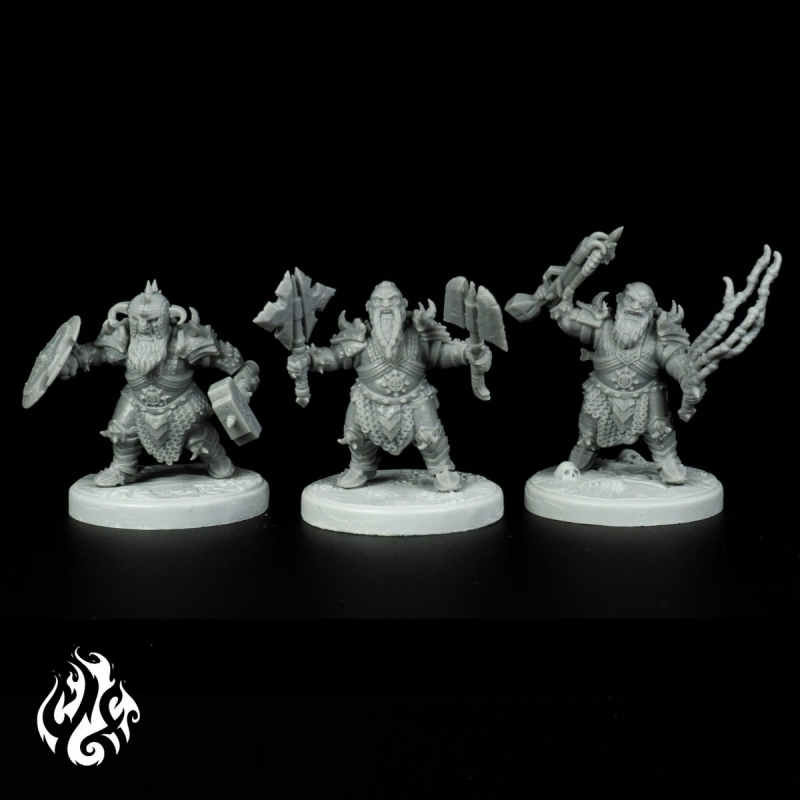 Duergar Warriors - Crippled God Foundry Miniatures