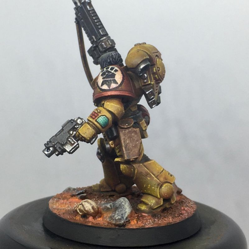 *sigh* “Yellow is so hard to keep clean….” - Musings of an Imperial Fist’s Legionary. M.41
