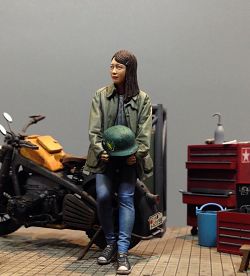Japanese gal rider