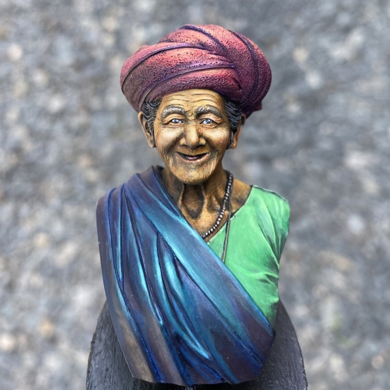 The old lady of Bali