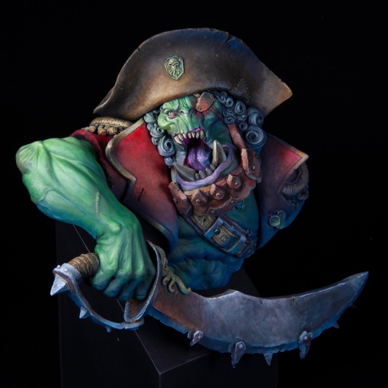 Kaptain Bloodclaw Bust