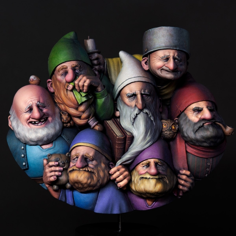 Seven Dwarves by Lucas Pina