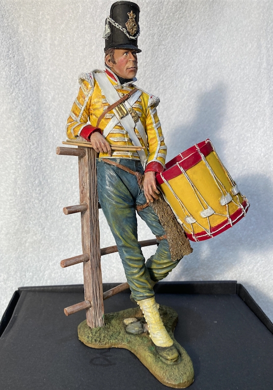 Drummer 44th Regiment, Waterloo 1815 by Mitches Military Models