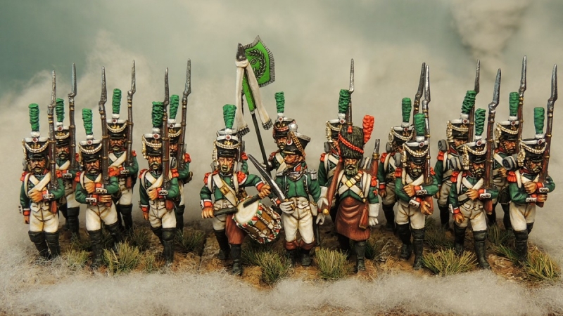 Conscripts of the italian guard