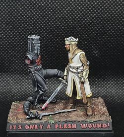It’s only a flesh wound!
