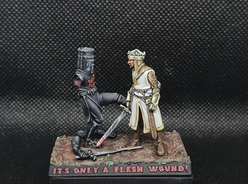 It’s only a flesh wound!