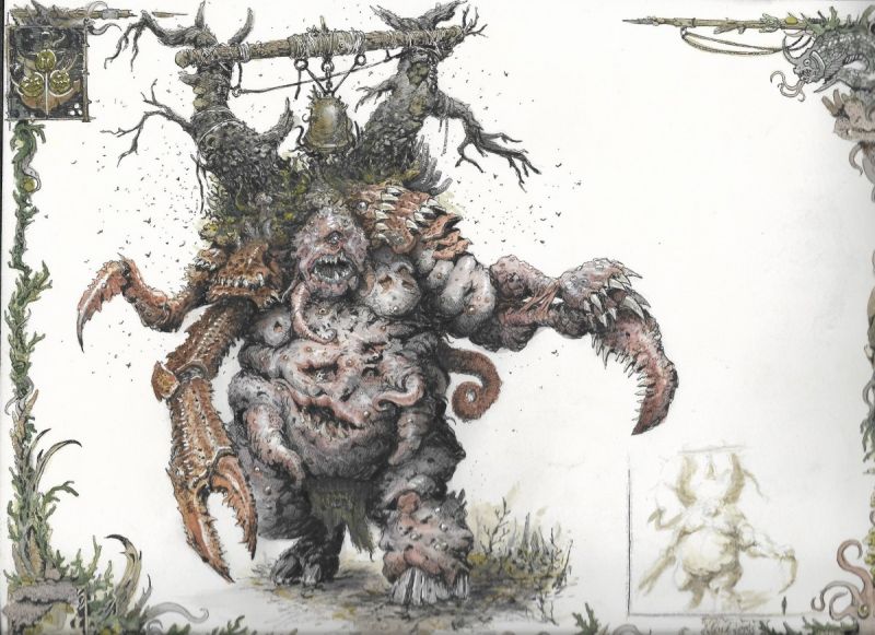Golgothus the Festering Colossus - Nurgle gargant