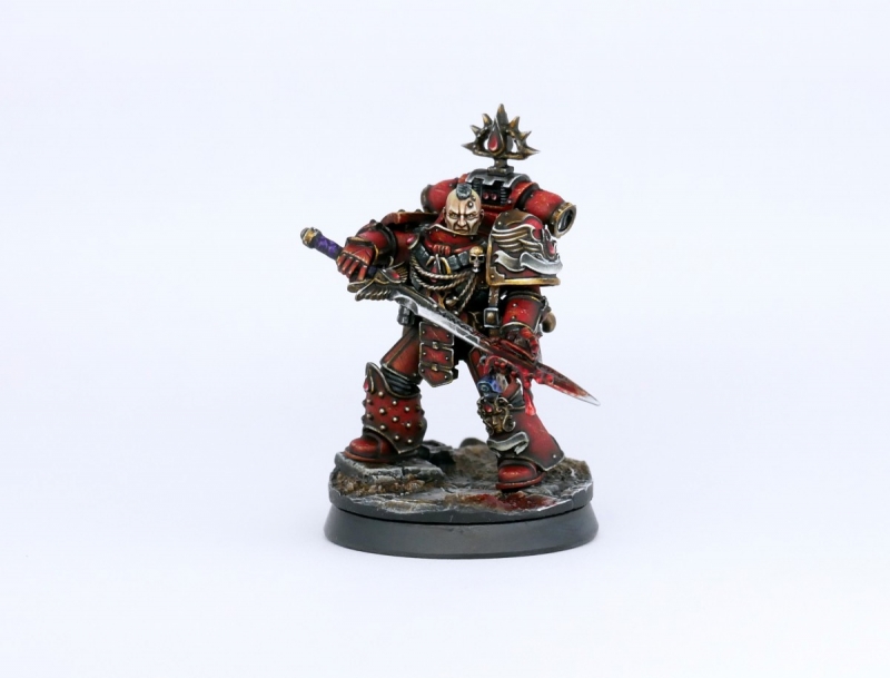 Chapter Master Raldoron, First Captain of the Blood Angels