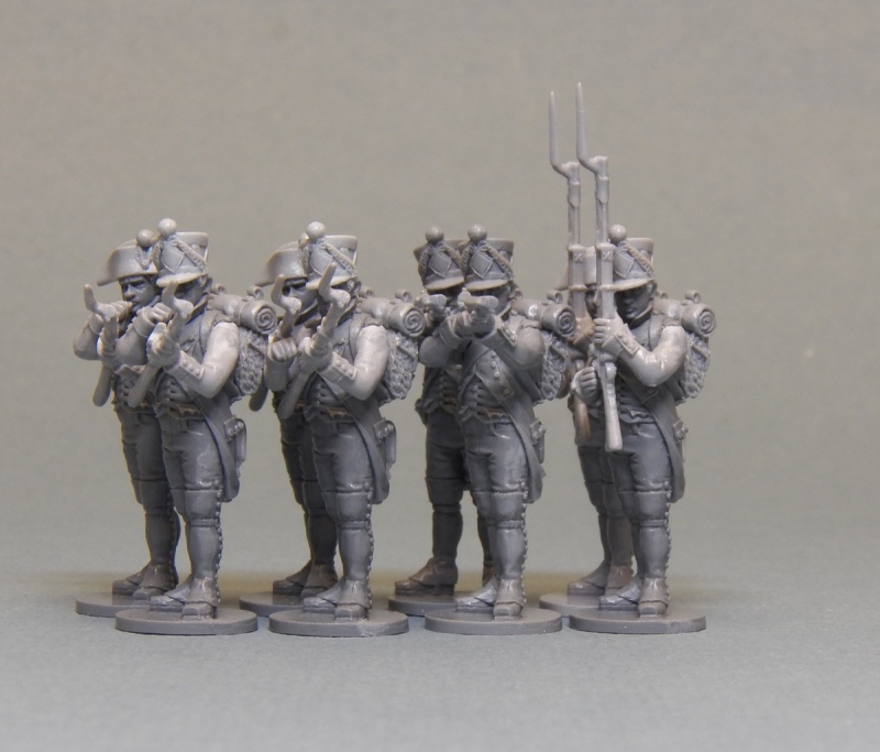 Fusiliers of the French line infantry