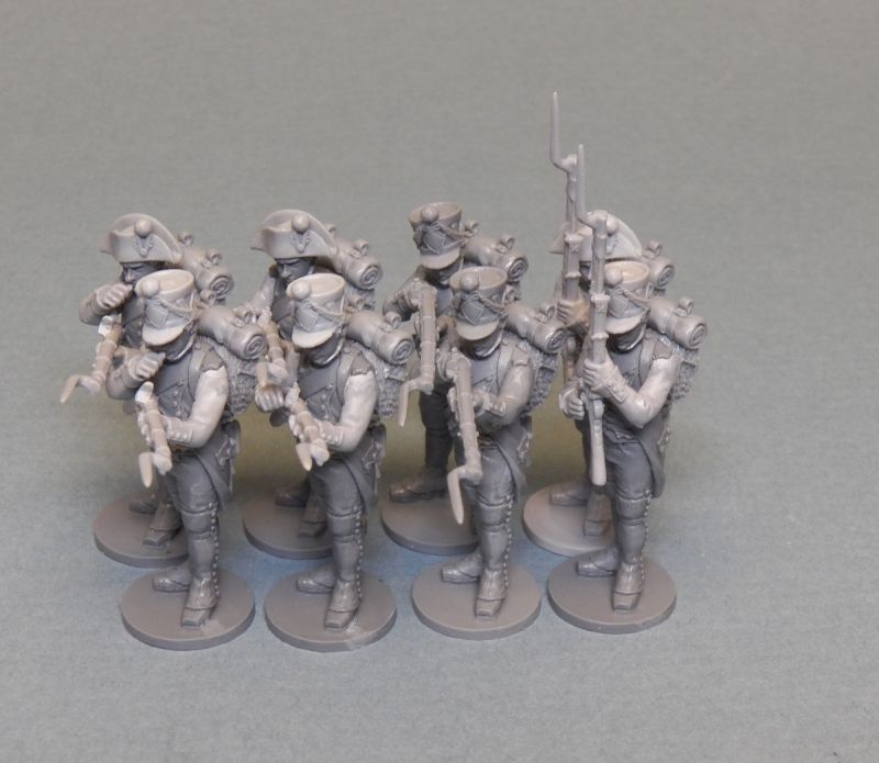 Fusiliers of the French line infantry