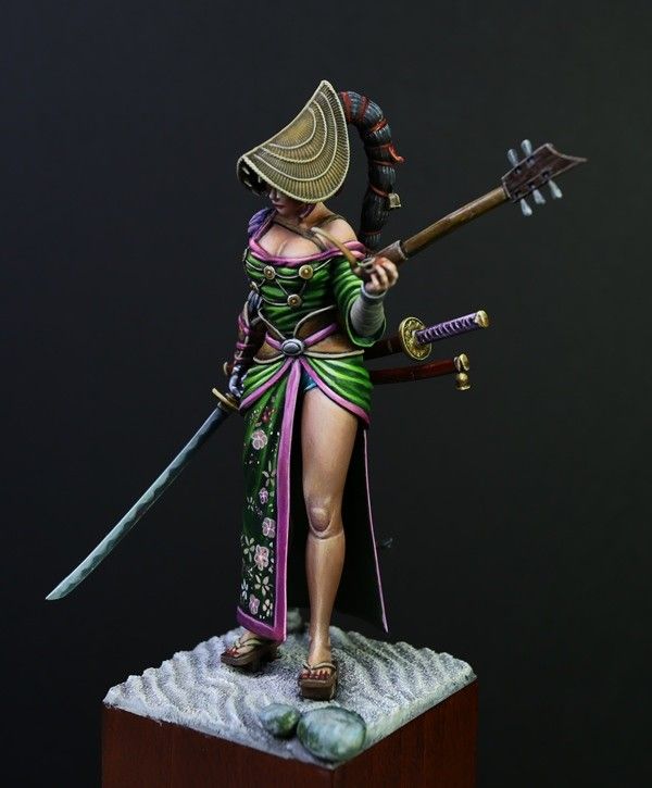 Female fantasy samurai