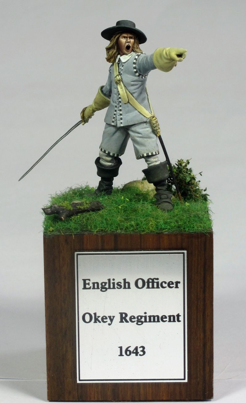 English Officer Okey Regiment 1643