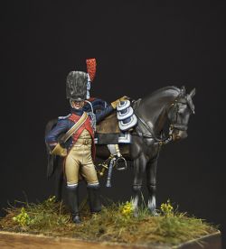 Elite gendarmerie of the Grand Army, maréchal des logis.