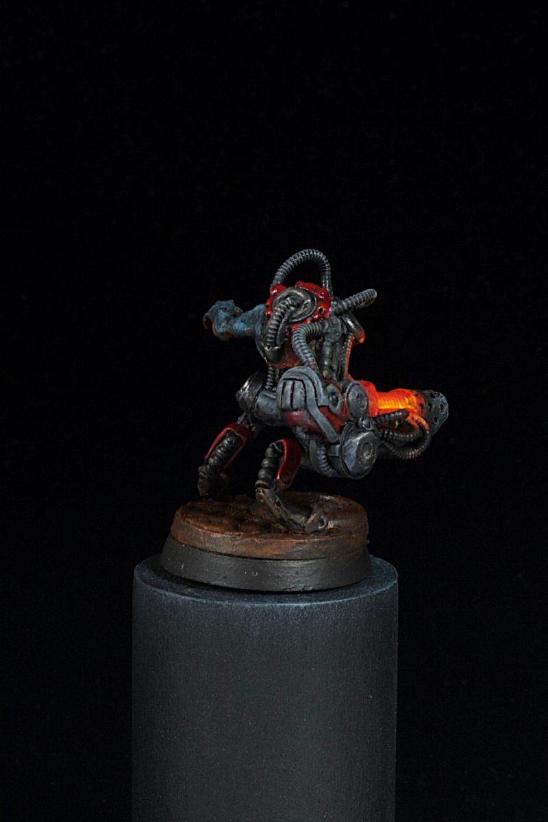 Dog soldier, painted