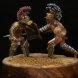 Duel of gladiators