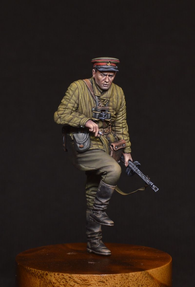 Soviet infantryman commander