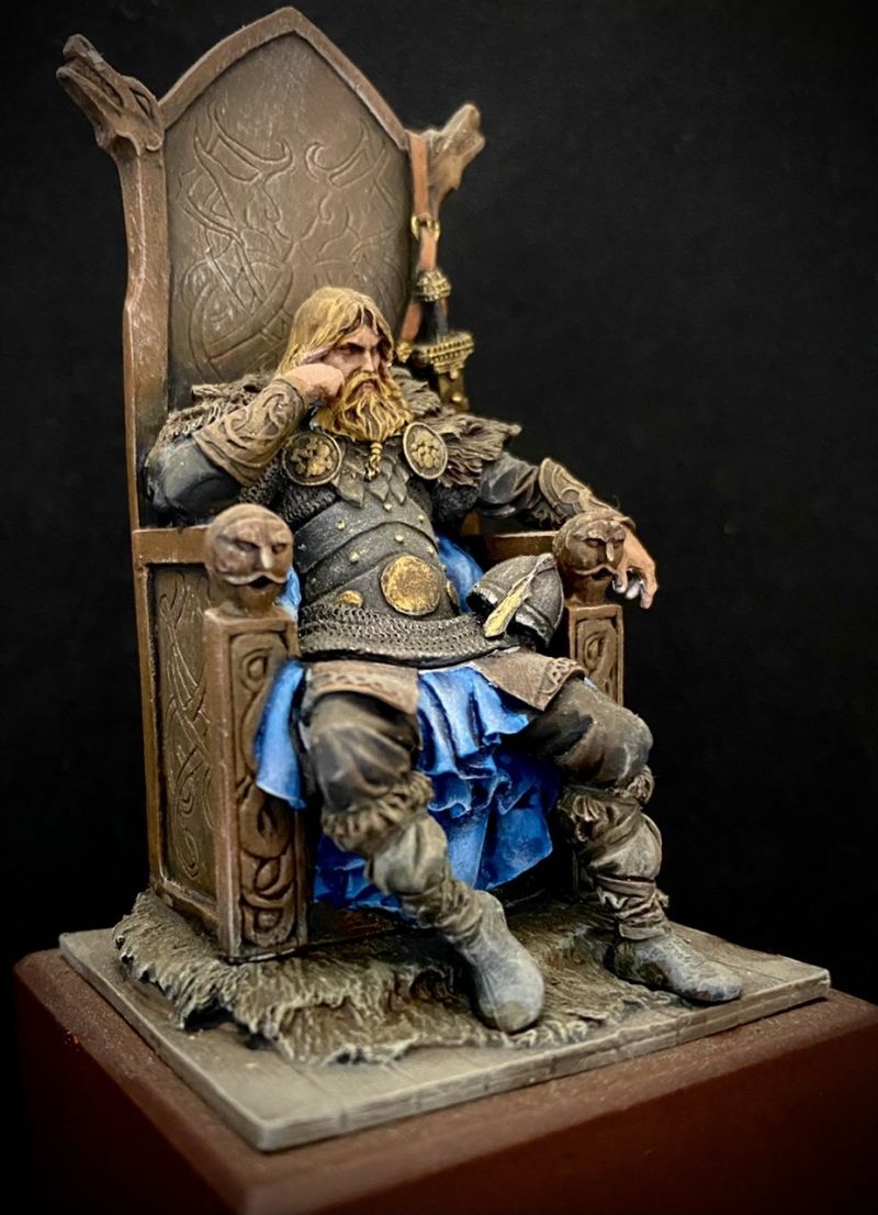 Seated Viking,Andrea Miniatures