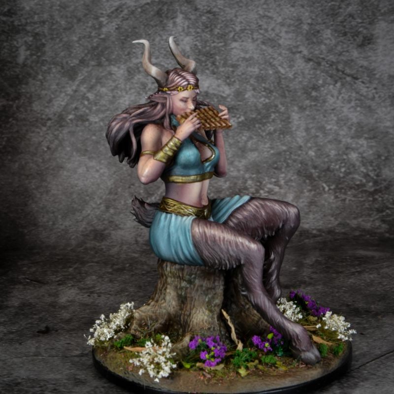 Faun with Panpipe (by Gilded Lion Minis)