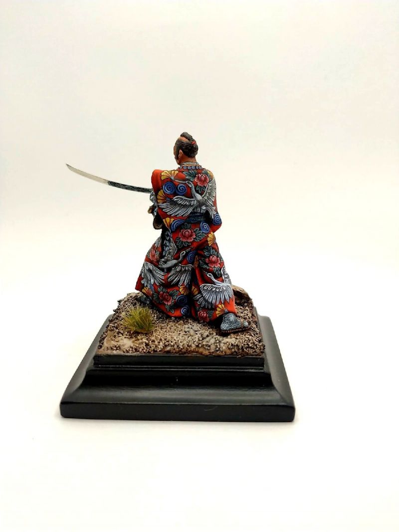 Samurai with Daisho sword, Azuchi-Momoyama period