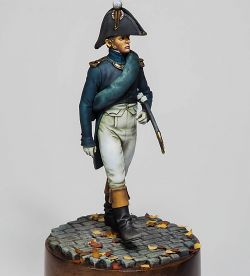 French light infantry officer in 1812