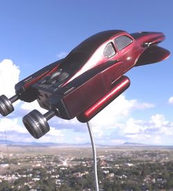 Flying VW replica—From Space Precinct Show