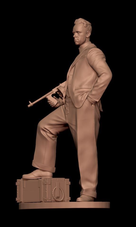 John Herbert Dillinger - made for a gangster series - scalefigures.ru
