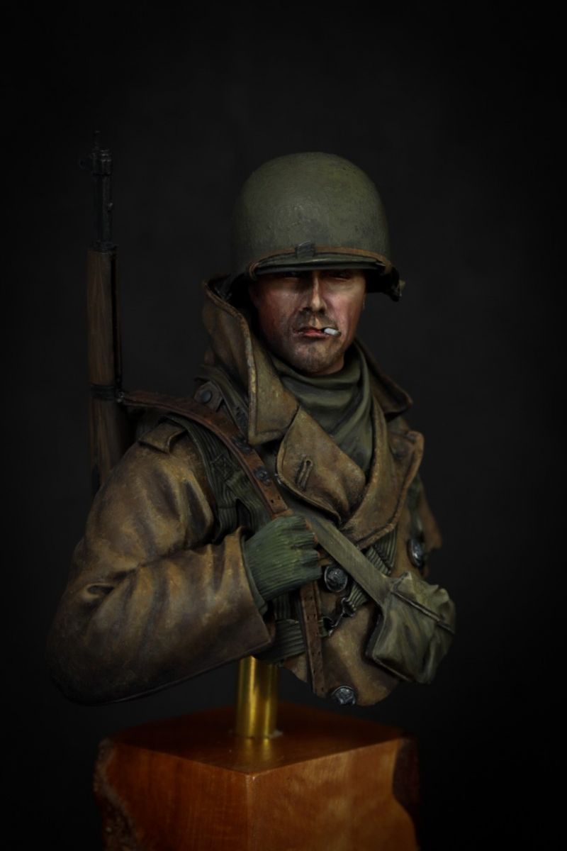 US soldier, winter 1944 - 1945