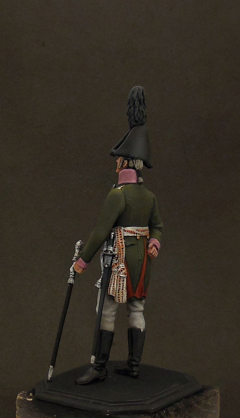 An officer of an infantry regiment. Russia. 1805