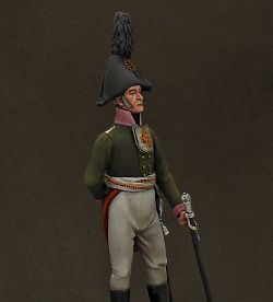 An officer of an infantry regiment. Russia. 1805