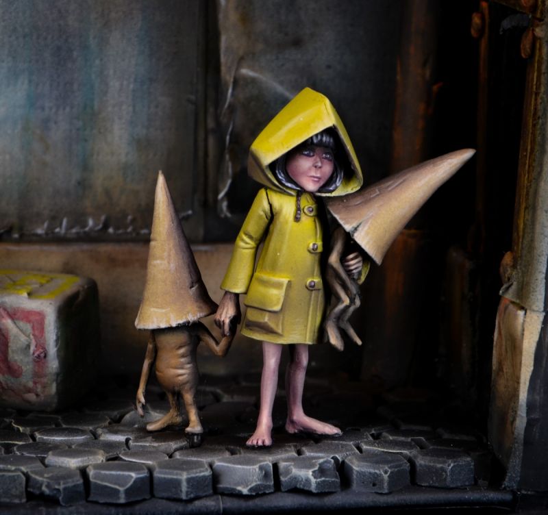 Six (Yellow Raincoat), Little Nightmares Fan Art (by Blood Carrot Knights)