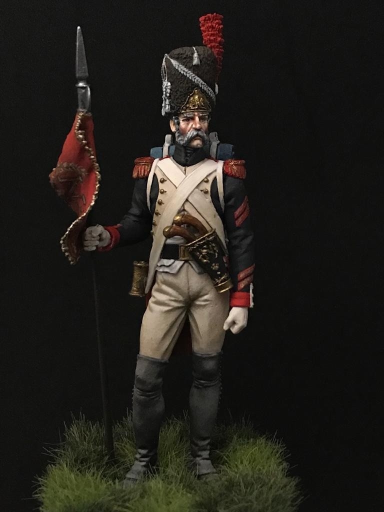 Grenadiers of the guard, Sergeant Second Eagle Bearer, 1810