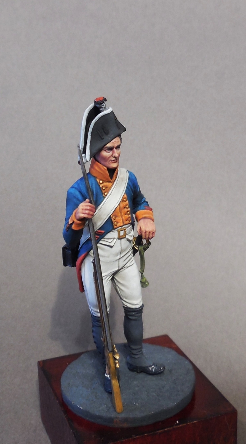 Prussian Musketeer, 16th Regiment.