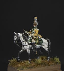 Trumpeter of the 19th Dragoon Regiment of the Great Army.
