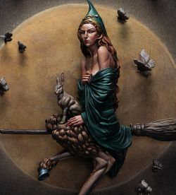 Flight of the Moth Witch (Hare of the Moon)
