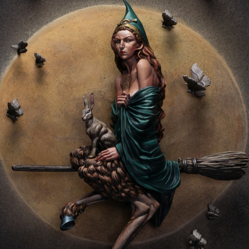 Flight of the Moth Witch (Hare of the Moon)