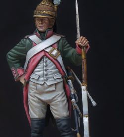 French Dragoon in campaign dress