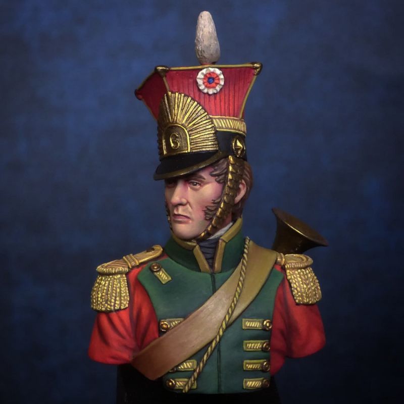 Trumpet of the 6th Cavalry-Lancers Regiment at Waterloo 1815