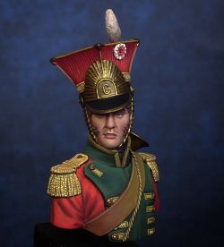 Trumpet of the 6th Cavalry-Lancers Regiment at Waterloo 1815