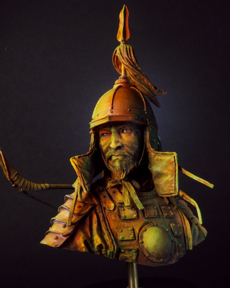 Ögödei, Archer Mongol à la flèche incendiaire
