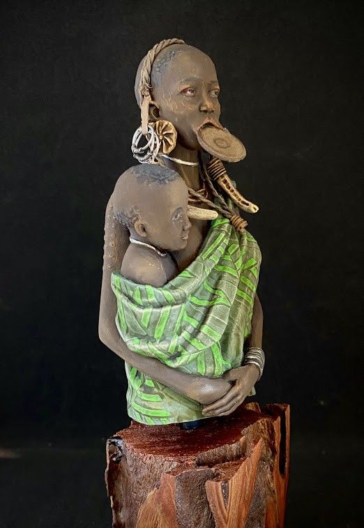 mursi Tribeswoman