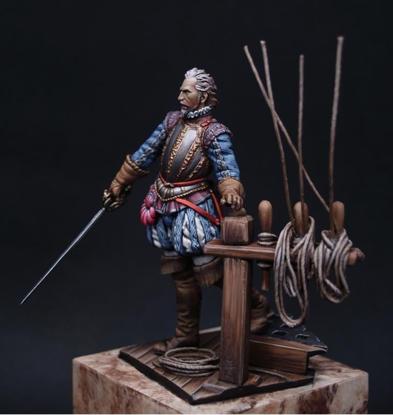 Sir Francis Drake (75mm ALEXANDROS MODELS)